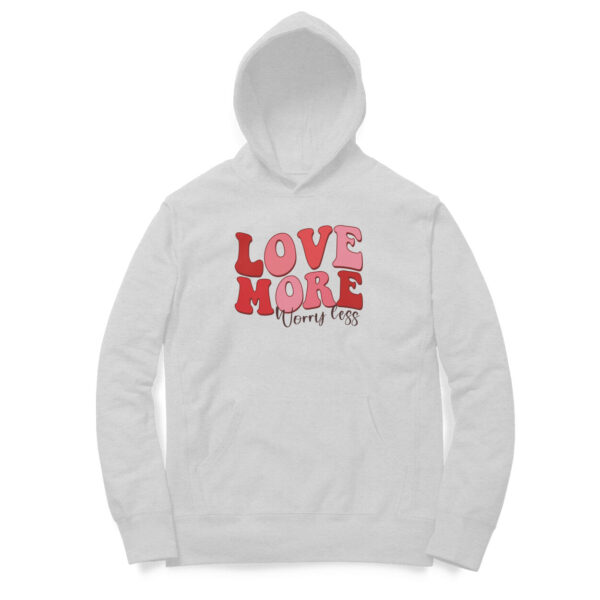 Love More Worry Less | Hoodie - FairyBellsKart