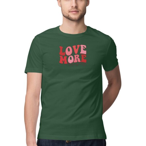 Love More Worry Less | Men's T-Shirt - Image 9