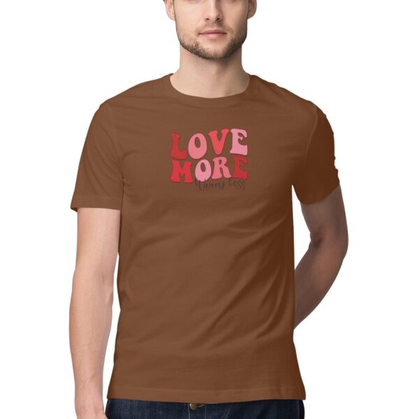 Love More Worry Less | Men's T-Shirt - Image 11