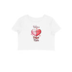 We're A Perfect Match | Heart | Crop Tops - FairyBellsKart