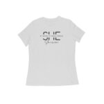 She Strong Fierce Brave | Black | Women's T-Shirt - FairyBellsKart