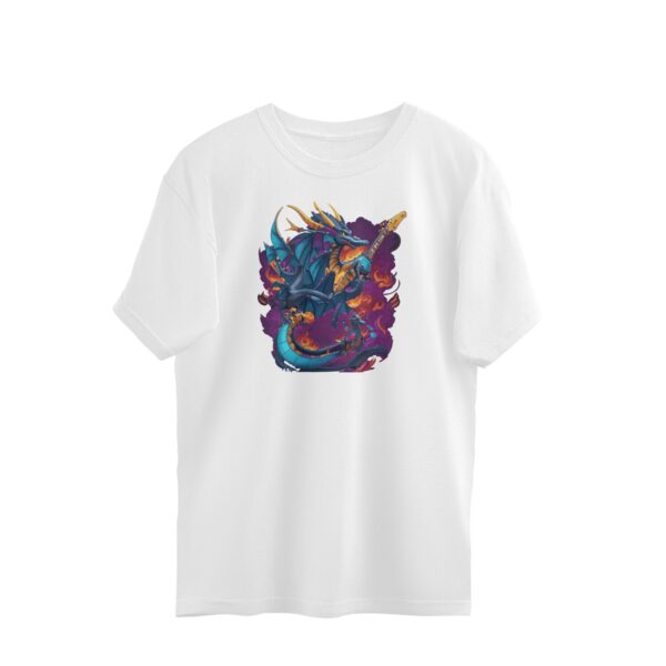 Dragon Grafitti Vibrant D-2  | Oversized T-Shirt - FairyBellsKart