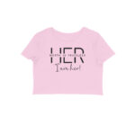 Her Worth Is Priceless | Black | Crop Tops - FairyBellsKart