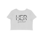 Her Worth Is Priceless | Black | Crop Tops - FairyBellsKart