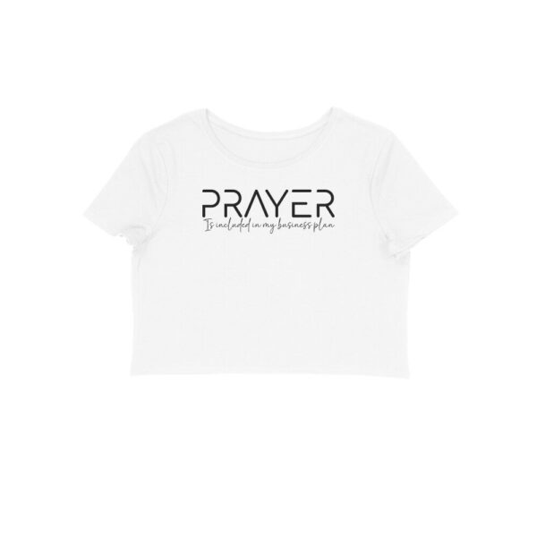 Prayer | Black | Crop Tops - FairyBellsKart