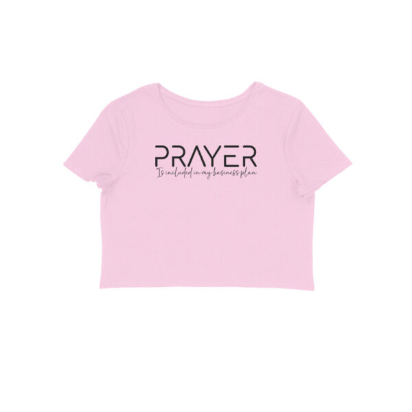 Prayer | Black | Crop Tops - FairyBellsKart