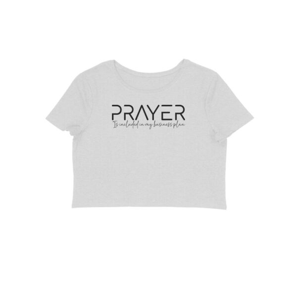 Prayer | Black | Crop Tops - FairyBellsKart