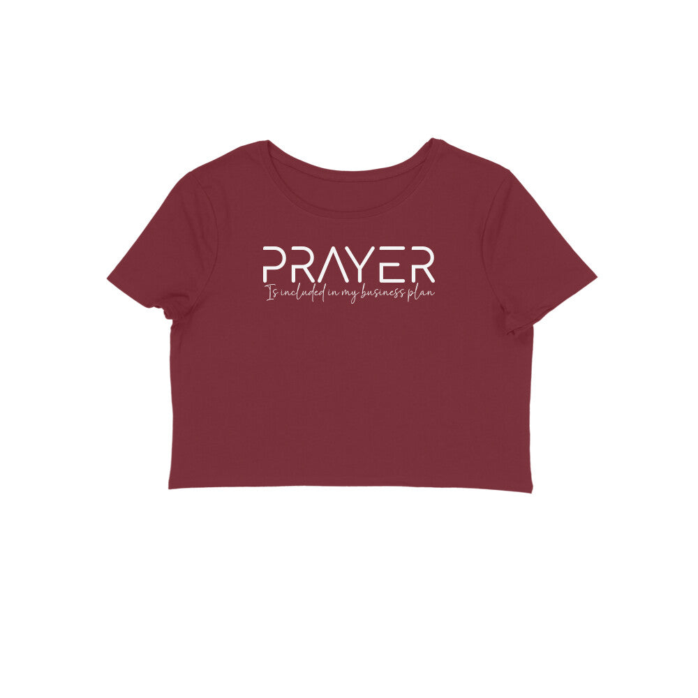 Prayer | White | Crop Tops - FairyBellsKart