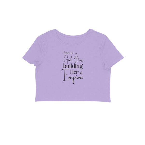 Just A Girl Boss | Crop Tops - FairyBellsKart