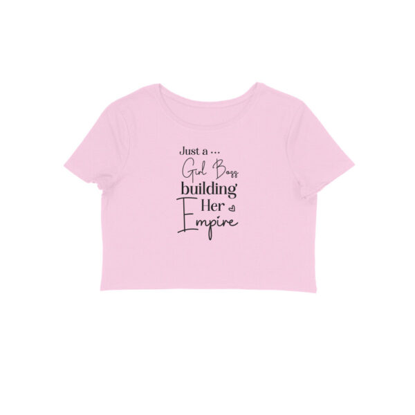 Just A Girl Boss | Crop Tops - FairyBellsKart