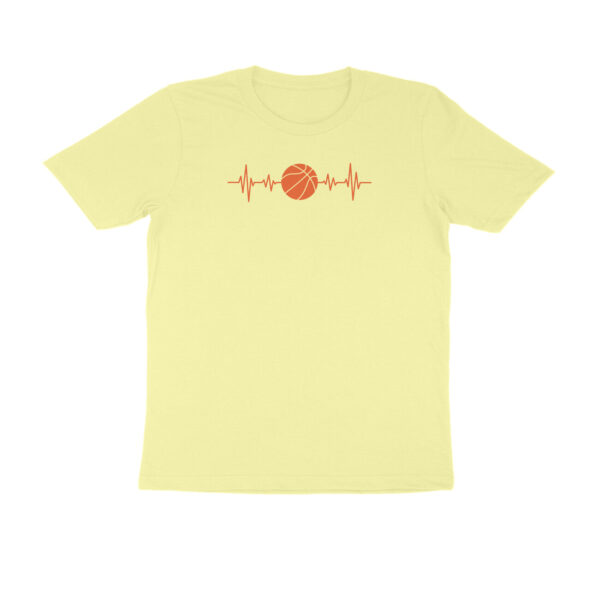 Basketball Heart Beat | Men's T-Shirt - FairyBellsKart