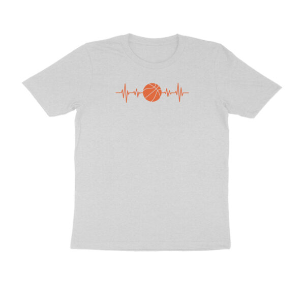 Basketball Heart Beat | Men's T-Shirt - FairyBellsKart