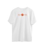 Basketball Heart Beat | Oversized T-Shirt - FairyBellsKart