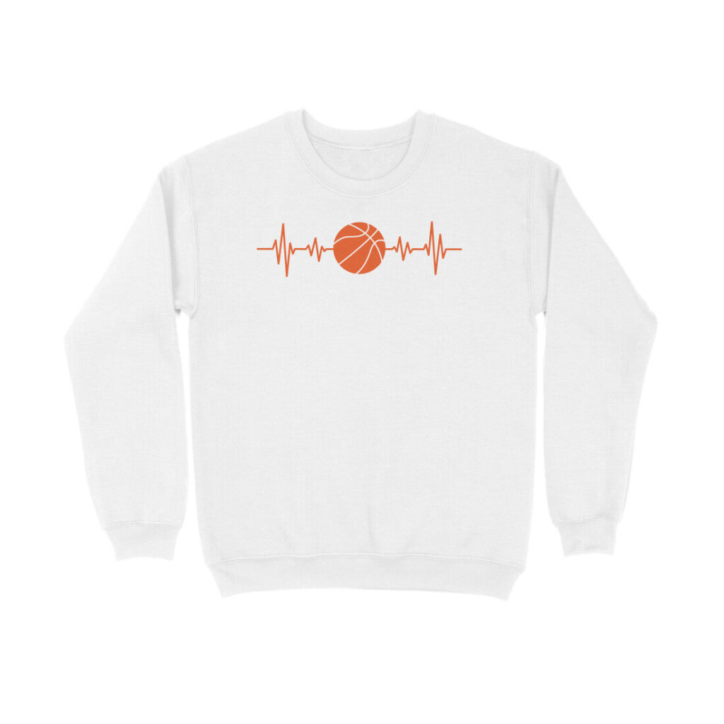 Basketball Heart Beat | Sweatshirt - FairyBellsKart