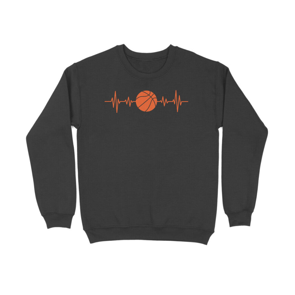 Basketball Heart Beat | Sweatshirt - FairyBellsKart