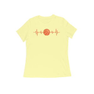 Basketball Heart Beat |  Women's T-Shirt - FairyBellsKart