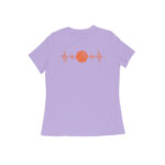 Basketball Heart Beat |  Women's T-Shirt - FairyBellsKart