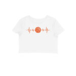 Basketball Heart Beat |  Crop Tops - FairyBellsKart