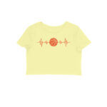 Basketball Heart Beat |  Crop Tops - FairyBellsKart