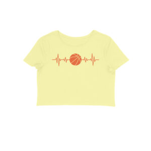 Basketball Heart Beat |  Crop Tops - FairyBellsKart