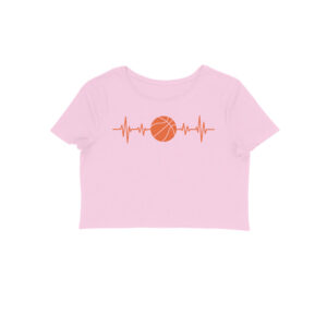 Basketball Heart Beat |  Crop Tops - FairyBellsKart