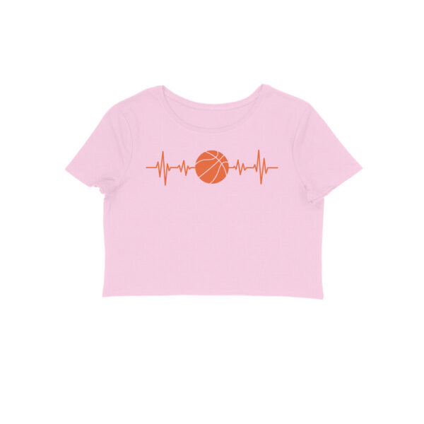 Basketball Heart Beat |  Crop Tops - FairyBellsKart