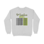 Be Fearless Be Unstoppable | Black & Green | Sweatshirt - FairyBellsKart