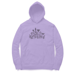 Wild Flower line Art 01 | Hoodie - FairyBellsKart