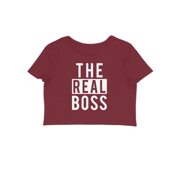 The Real Boss | Crop Tops - FairyBellsKart