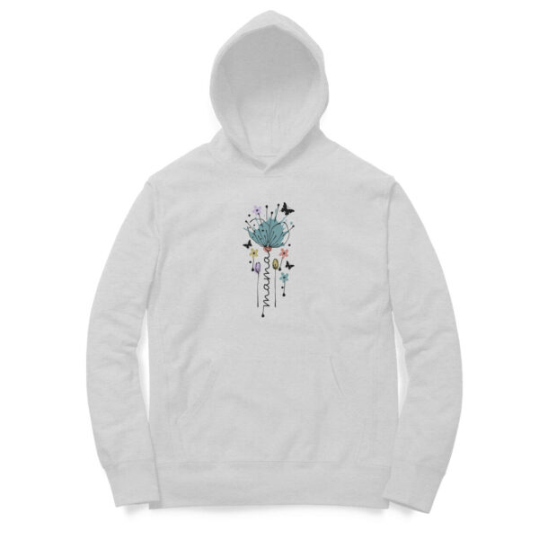 Mama | Flower | Hoodie - Image 6