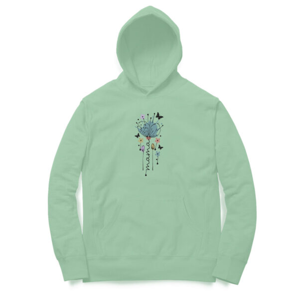 Mama | Flower | Hoodie - Image 7